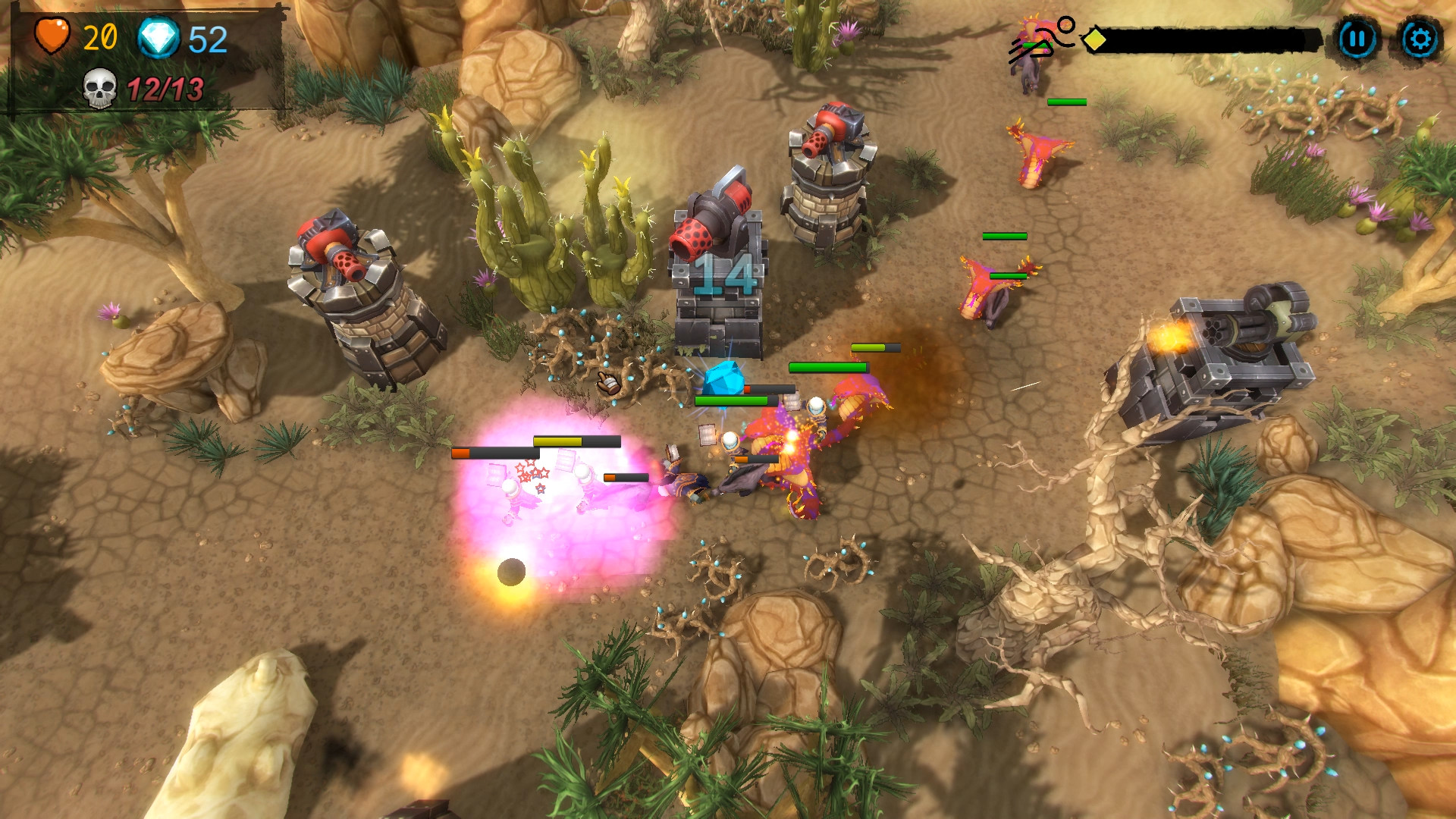 Yet another tower defence screenshot