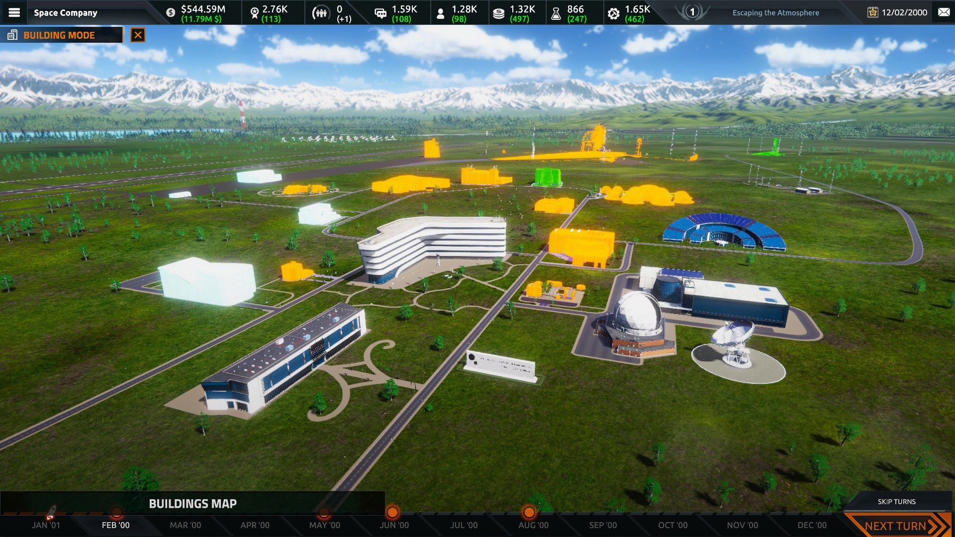 Space Company Simulator screenshot