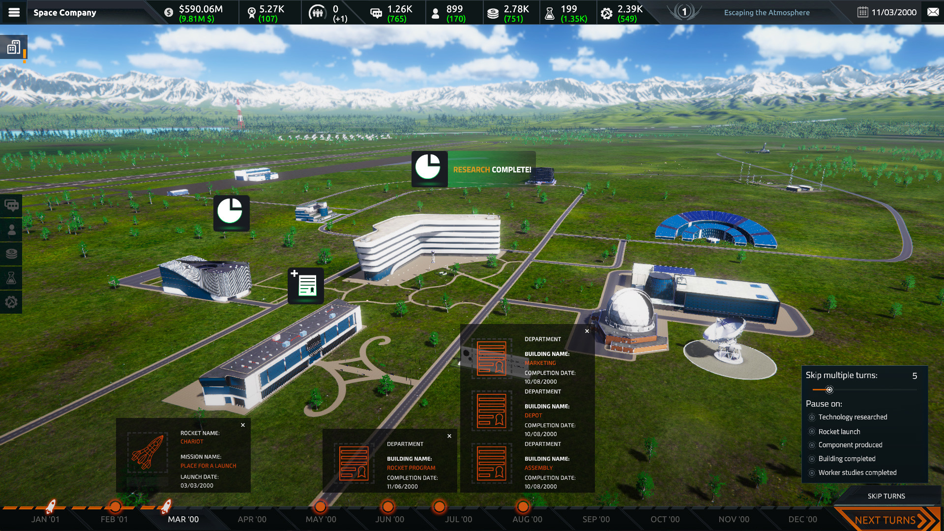 Space Company Simulator screenshot