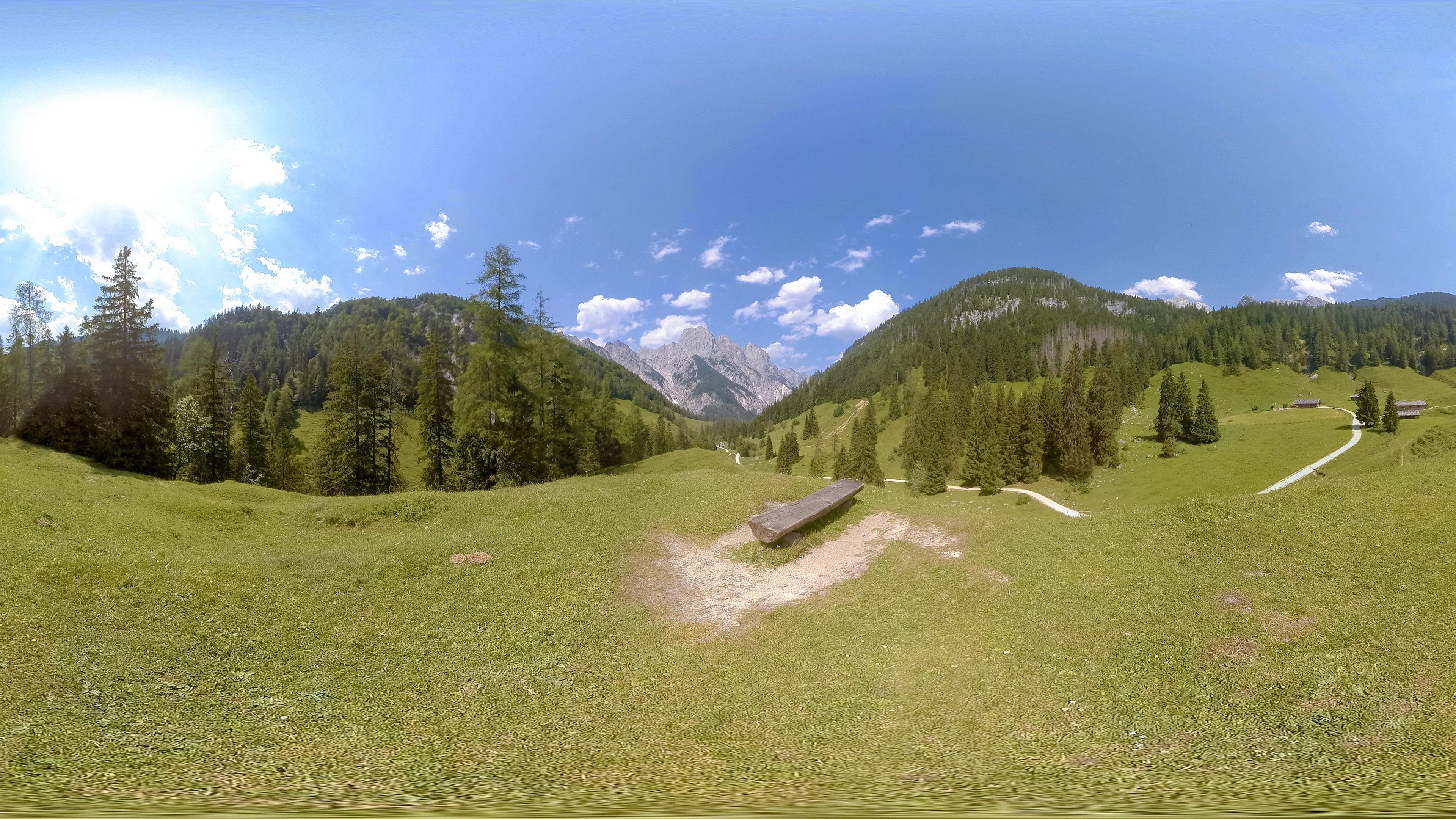 The Bavarian Alps | Sphaeres VR Relaxation | 360° Video | 6K/2D screenshot