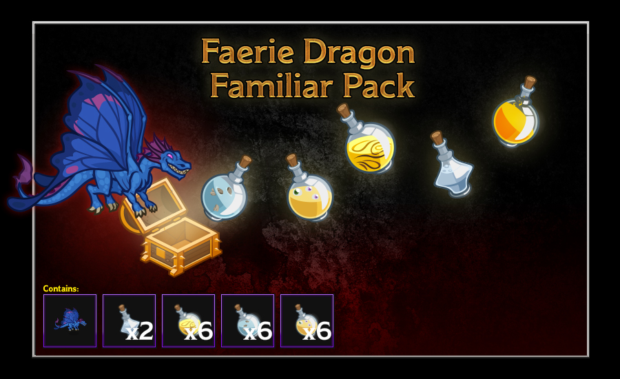 Idle Champions - Faerie Dragon Familiar screenshot