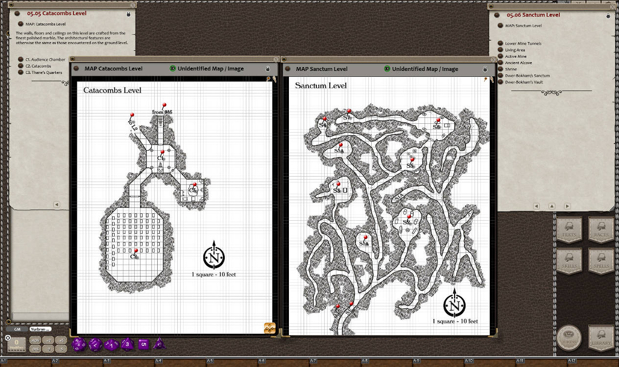Fantasy Grounds - Quests of Doom 4: God of Ore (5E) screenshot