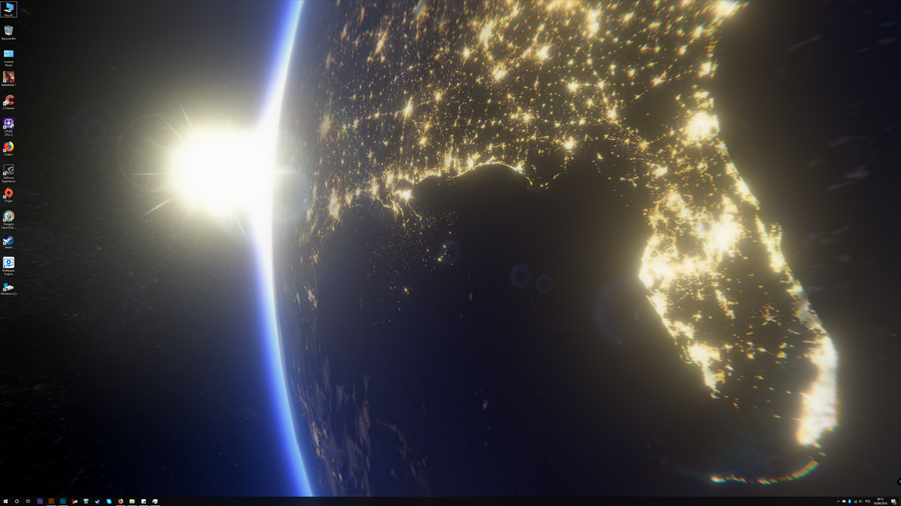 3D Earth Time Lapse PC Live Wallpaper screenshot