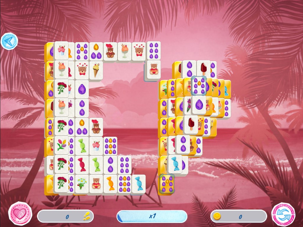 Mahjong Valentine's Day screenshot