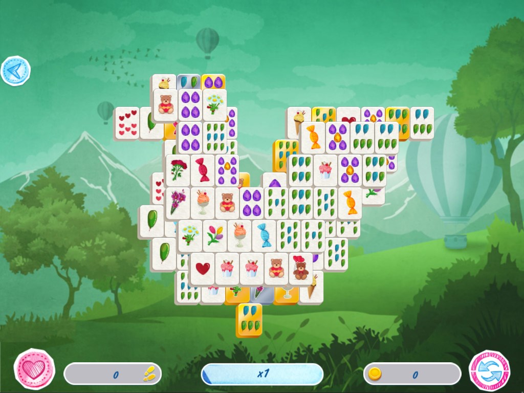 Mahjong Valentine's Day screenshot