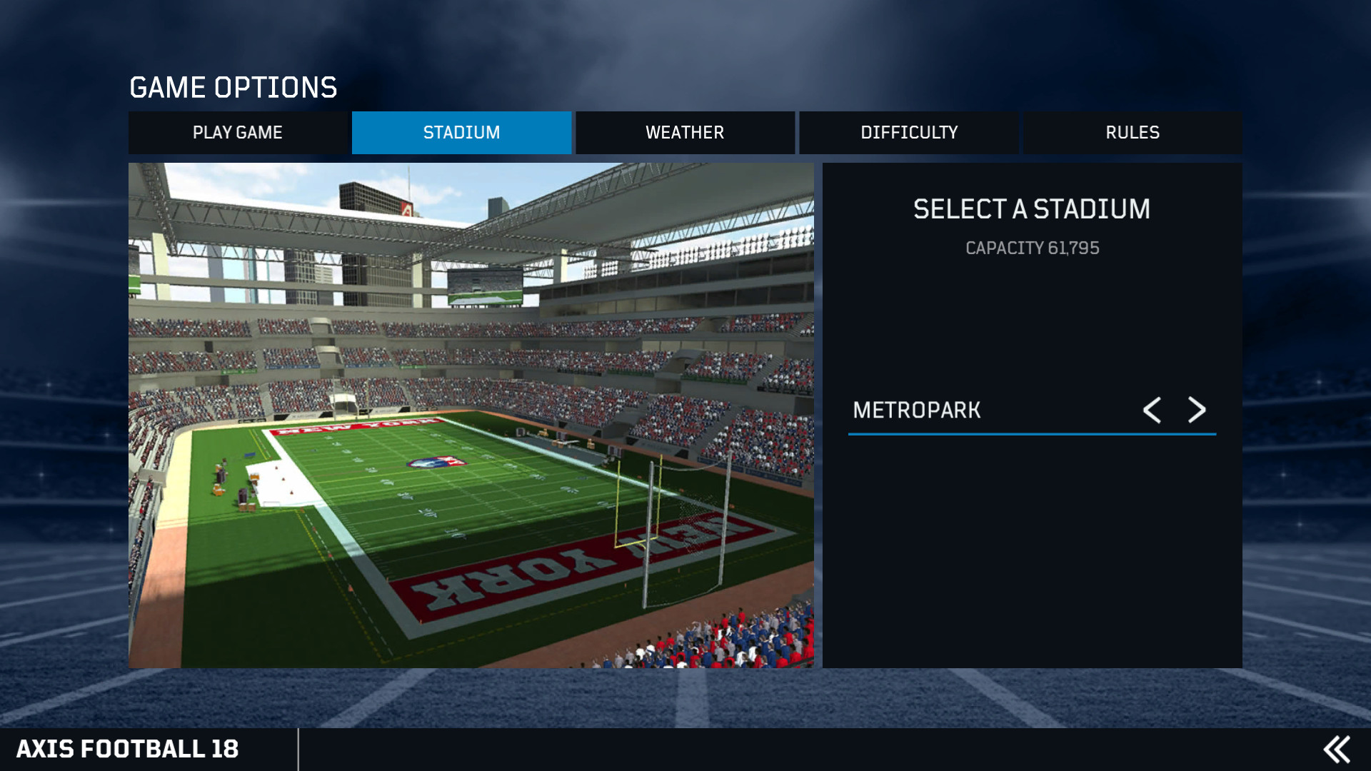 Axis Football 2018 screenshot