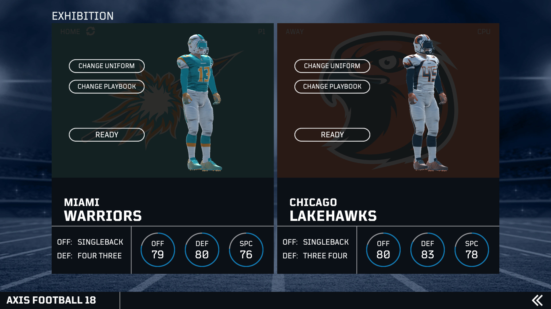 Axis Football 2018 screenshot