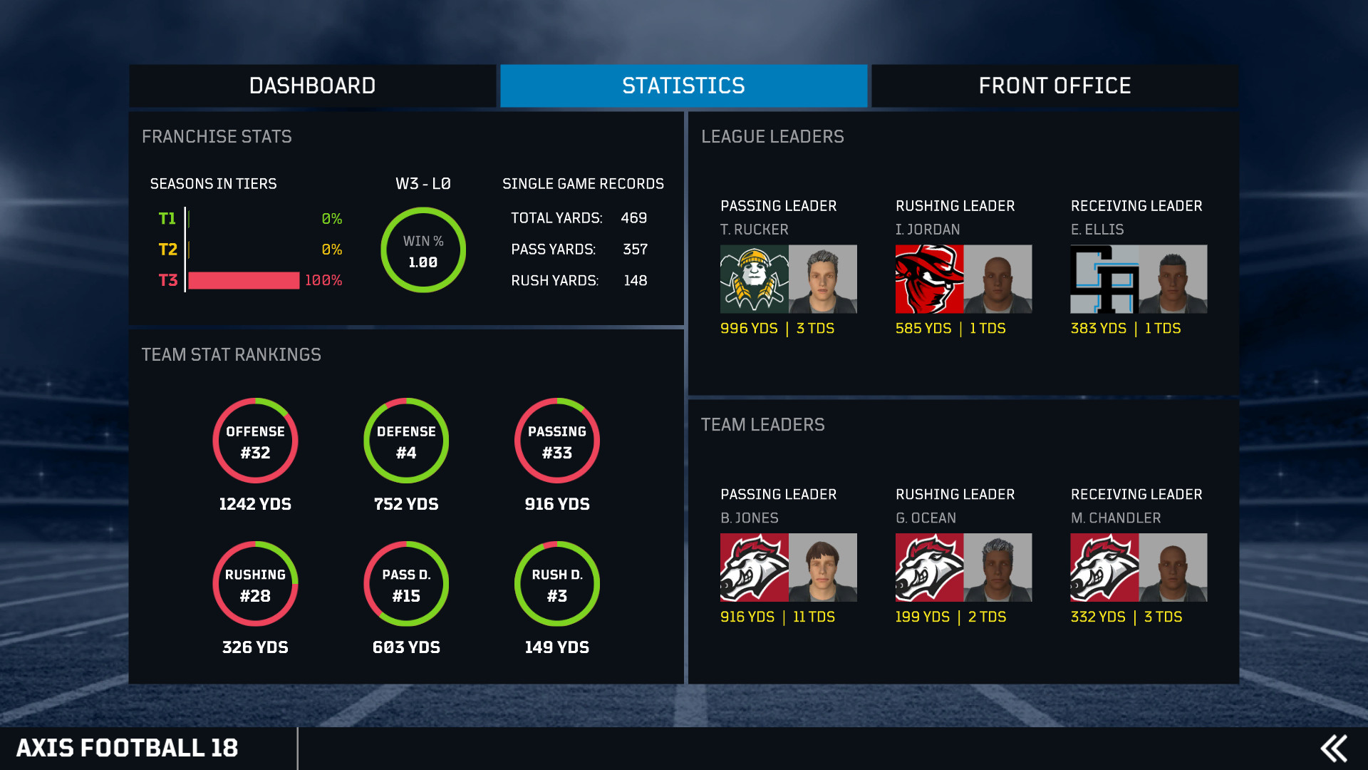 Axis Football 2018 screenshot