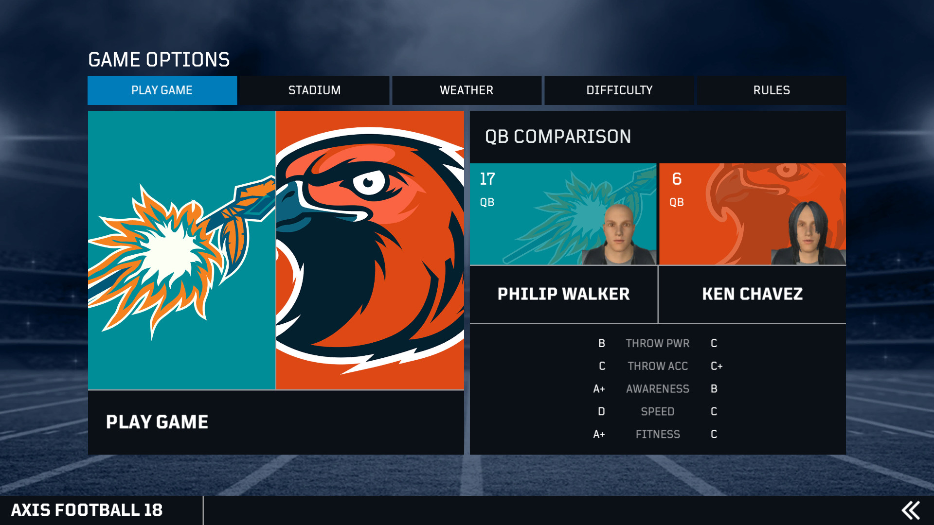 Axis Football 2018 screenshot