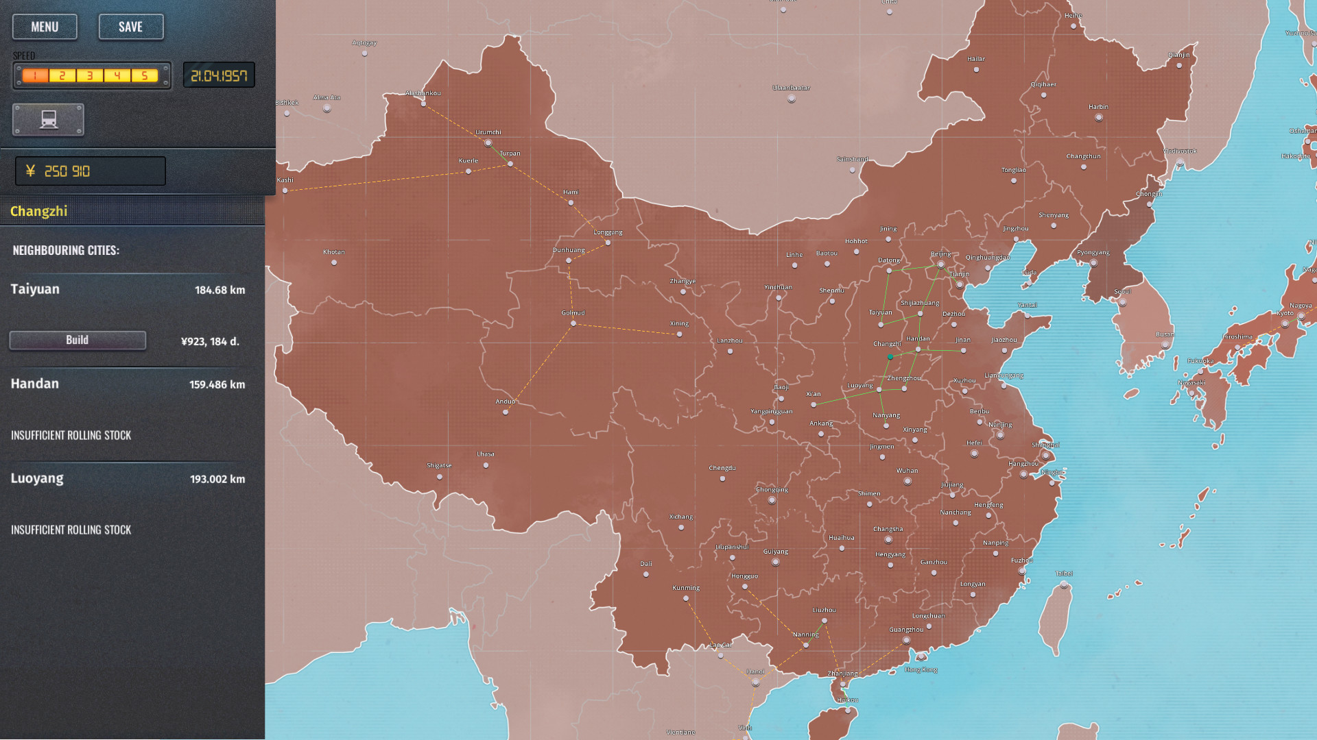 Trains of the Orient screenshot