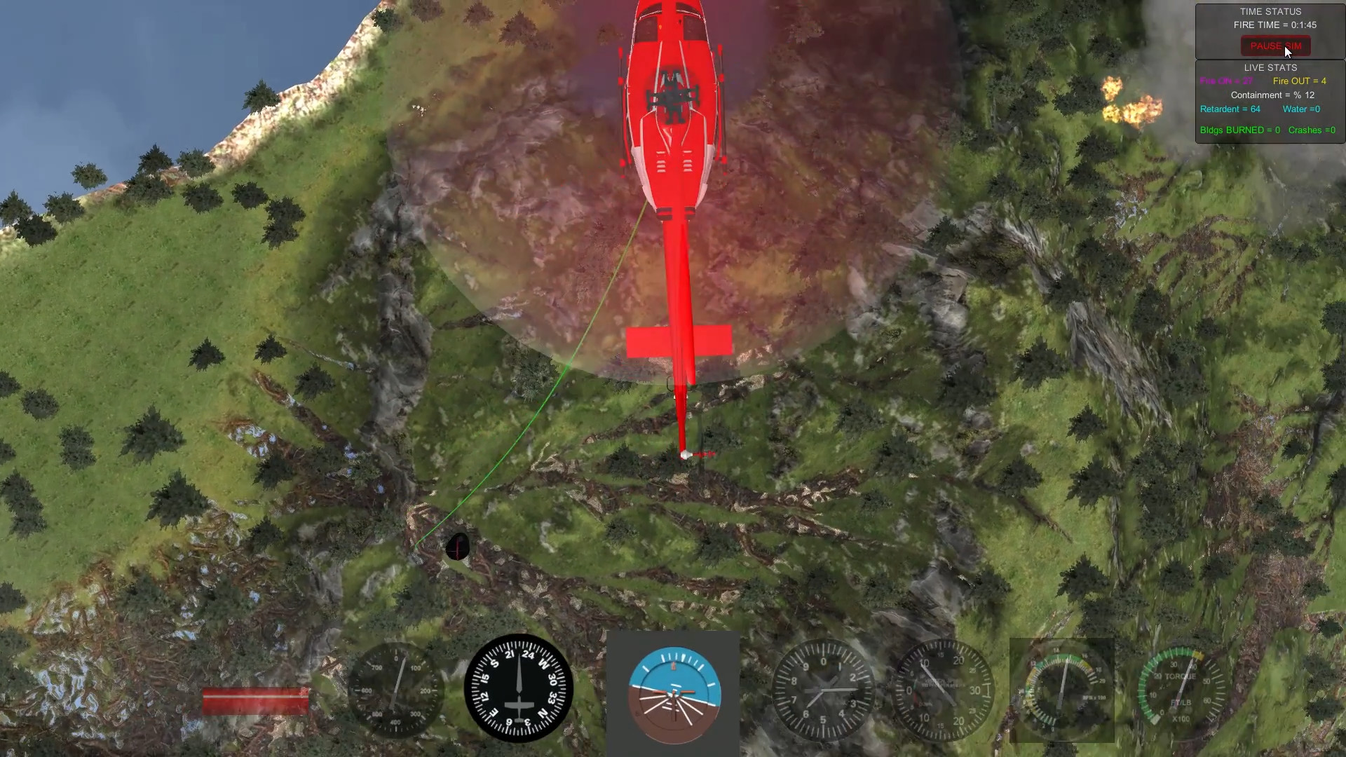 Air Attack 3.0, Aerial Firefighting Game screenshot
