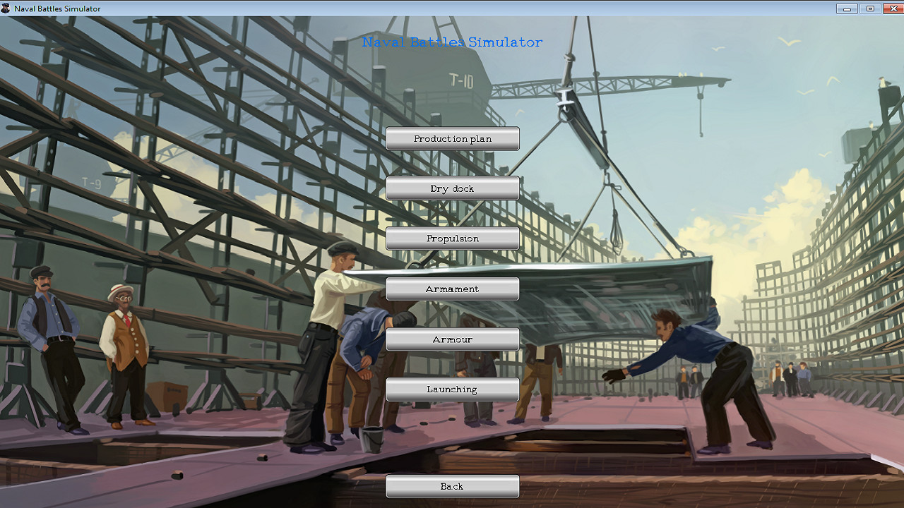 Naval Battles Simulator screenshot