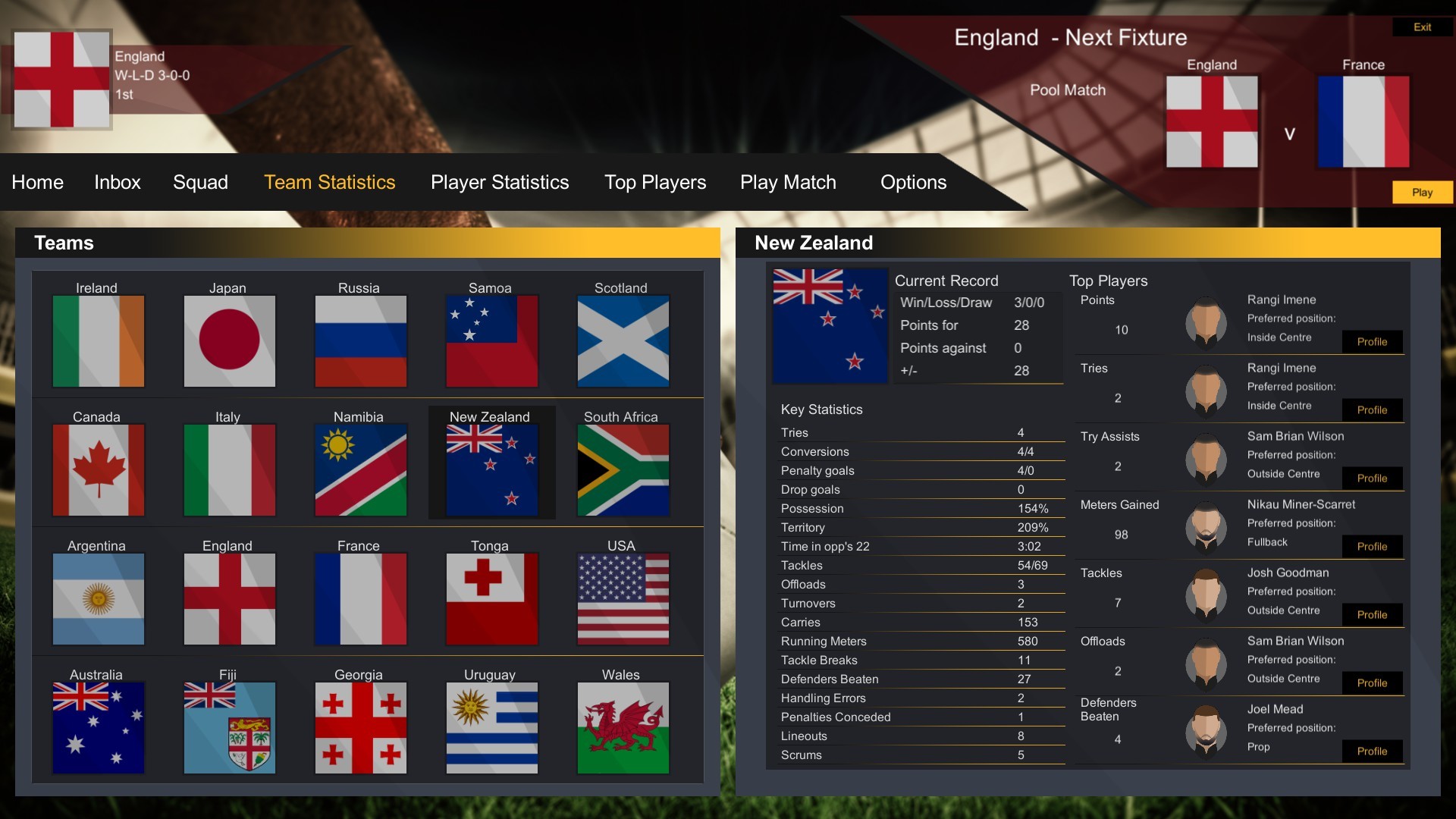 Rugby Champions screenshot