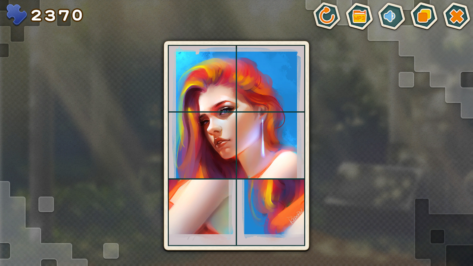Pleasure Puzzle:Portrait 趣拼拼：肖像画 screenshot
