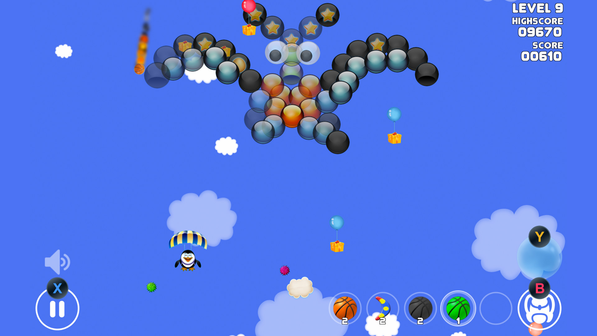 Flying Pengy - Mega Bounce Music Theme screenshot