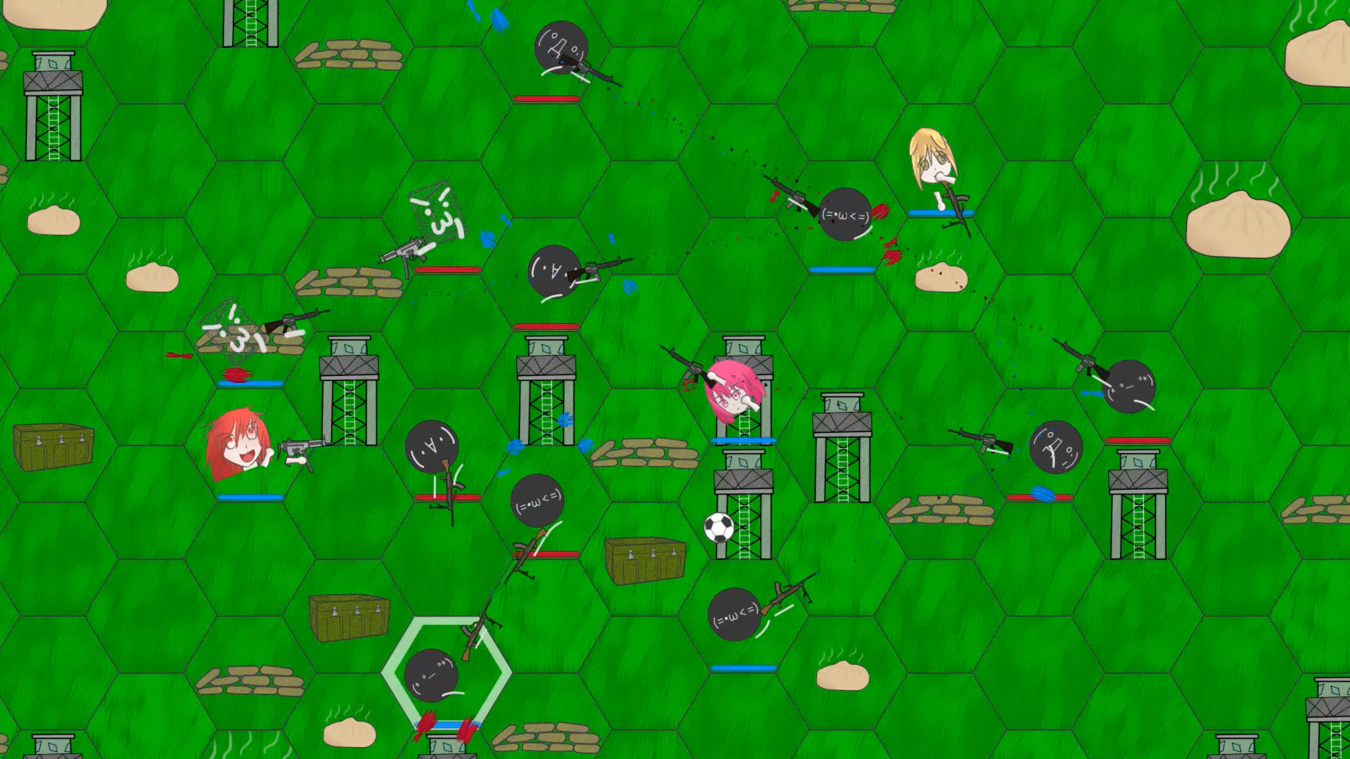 战术狂想3-枪战足球(Chimera of Tactics 3-Gun and Soccer) screenshot
