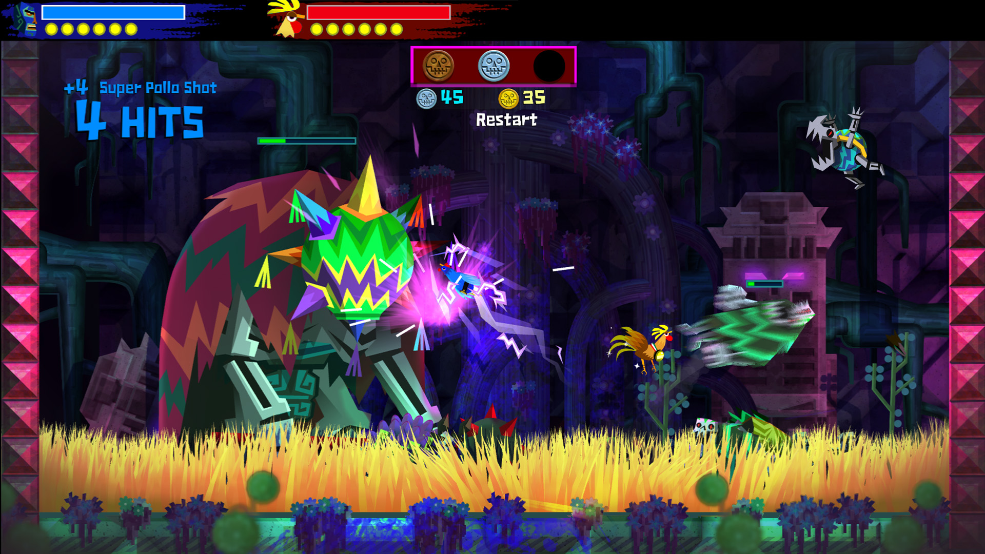 Guacamelee! 2 - The Proving Grounds (Challenge Level) screenshot