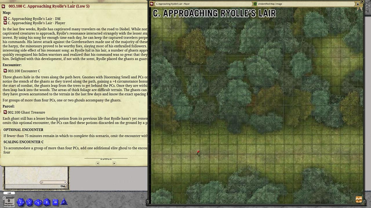 Fantasy Grounds - Pathfinder Society Playtest Scenario #2: Raiders of Shrieking Peak (PFRPG2) screenshot