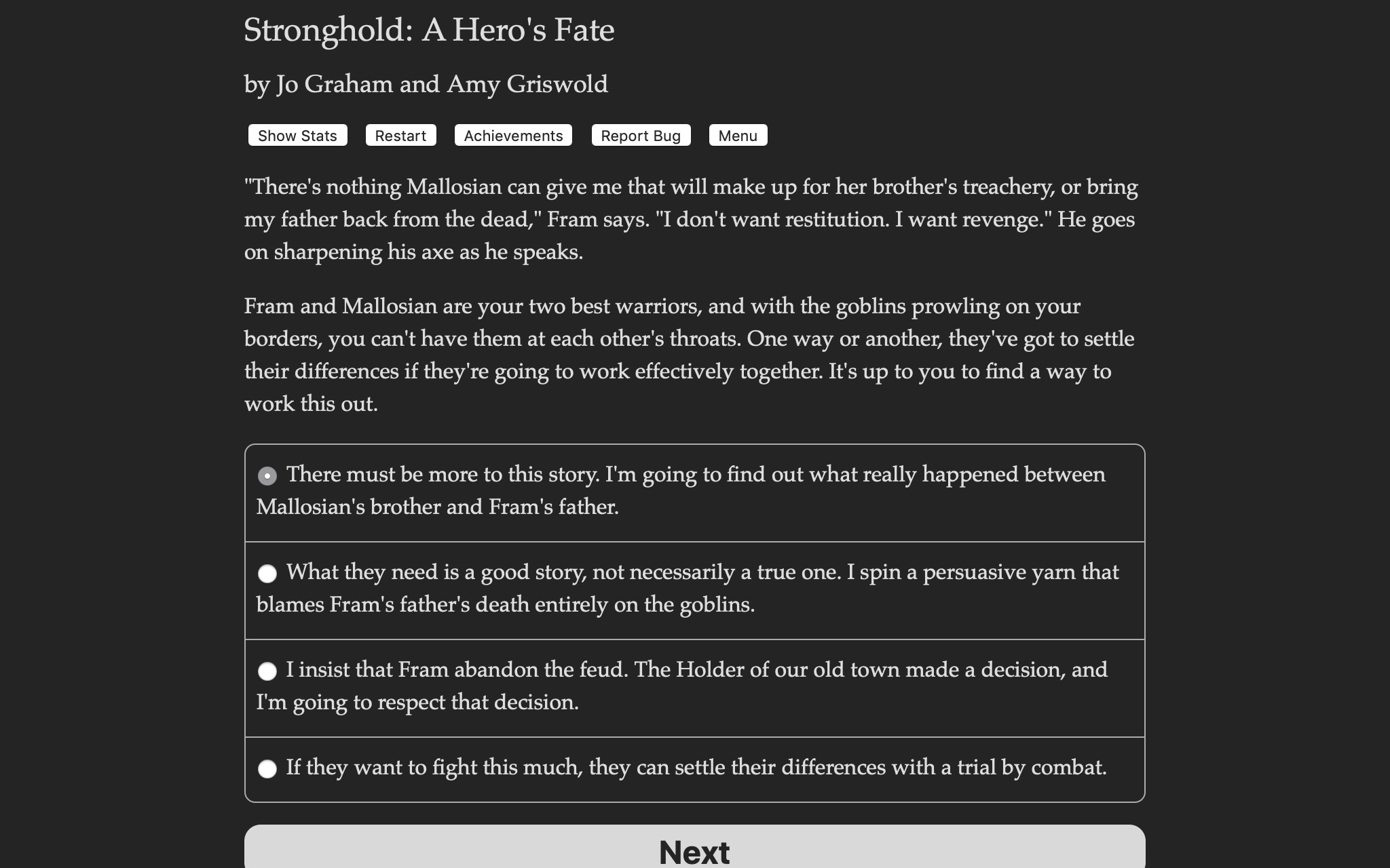 Stronghold: A Hero's Fate screenshot