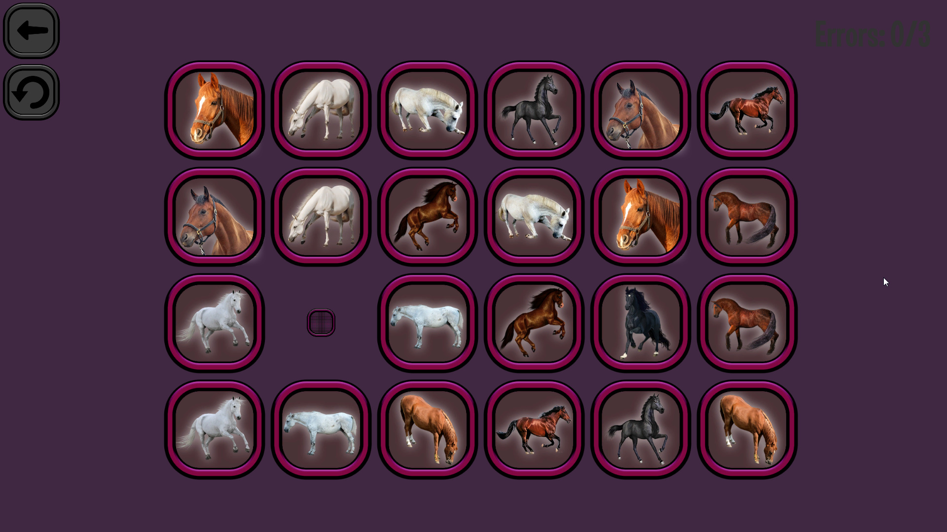 Animals Memory: Horses screenshot