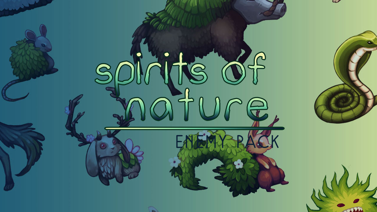 RPG Maker MV - Spirits of Nature: Enemy Pack screenshot