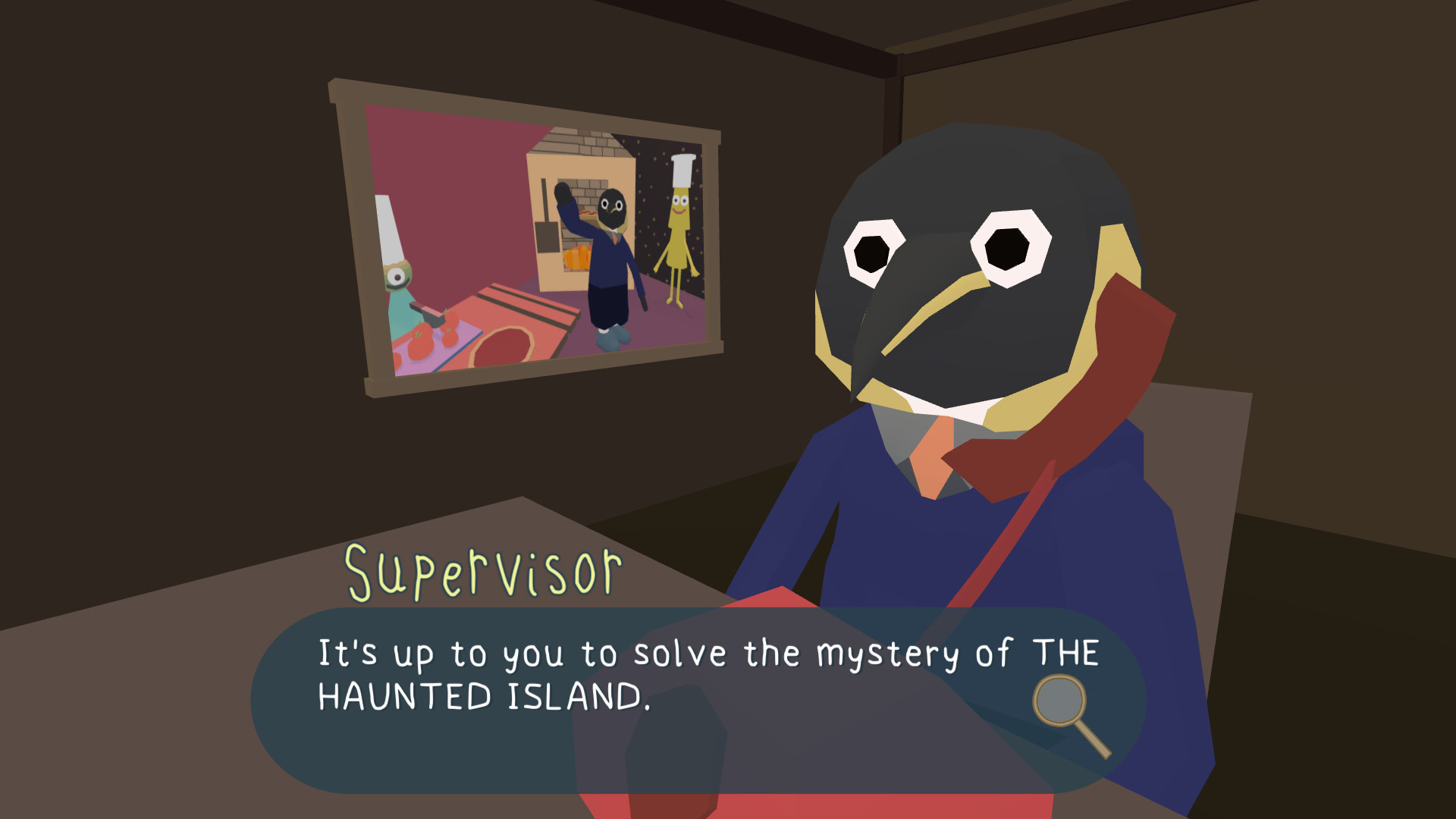 The Haunted Island, a Frog Detective Game screenshot
