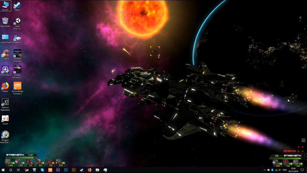 Endless Universe 2 PC Live Wallpaper screenshot