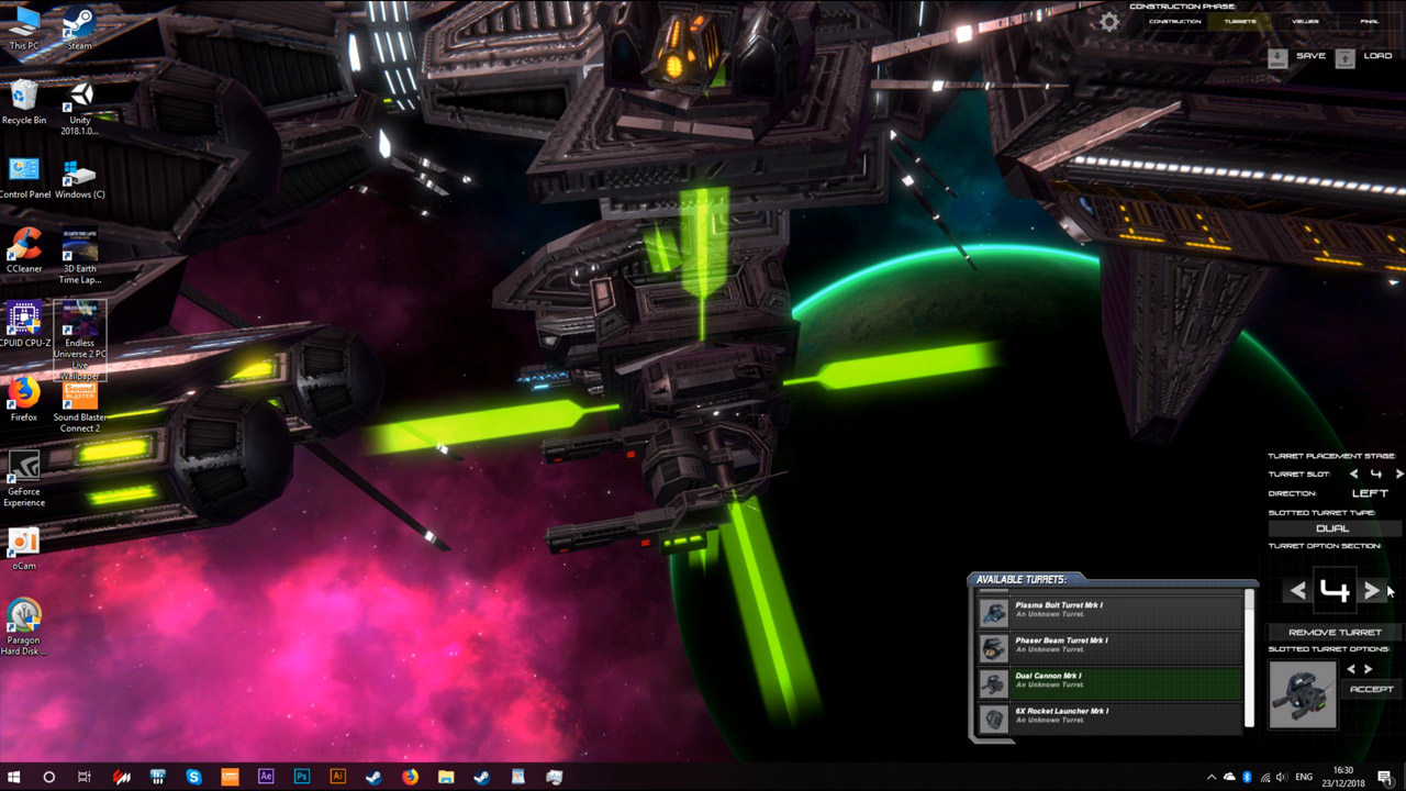 Endless Universe 2 PC Live Wallpaper screenshot