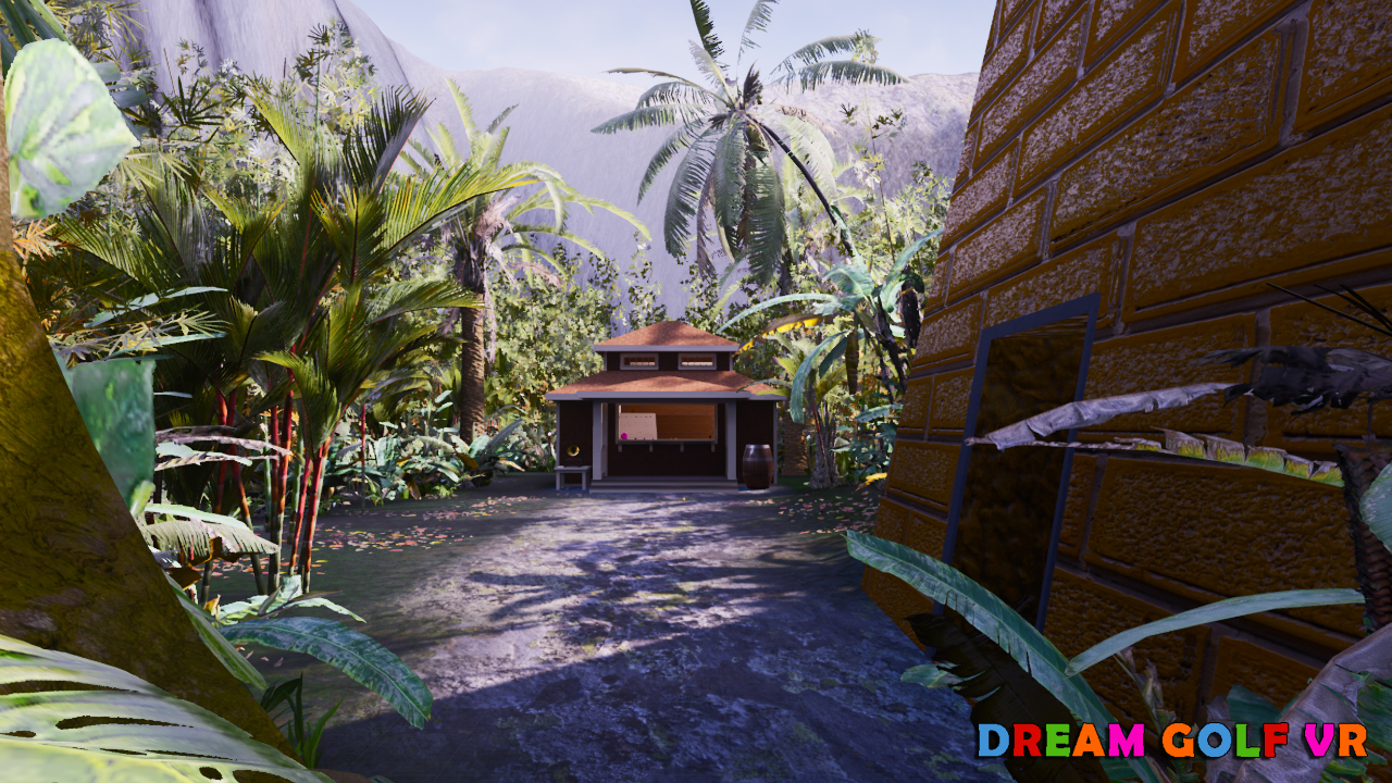 Dream Golf VR - Jungle Temple screenshot