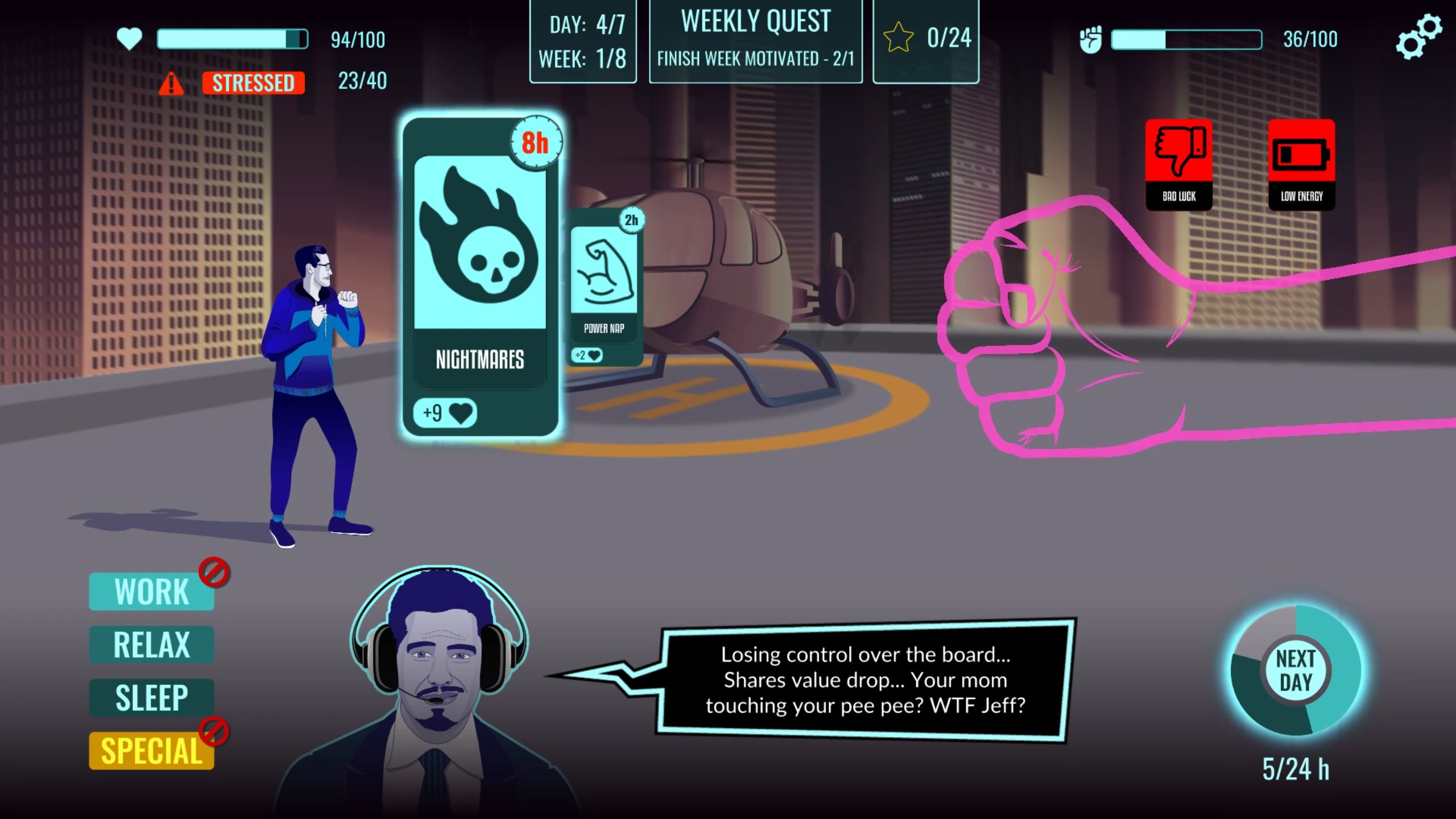Invisible Fist screenshot