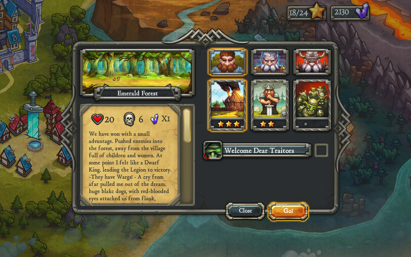 Defentures screenshot