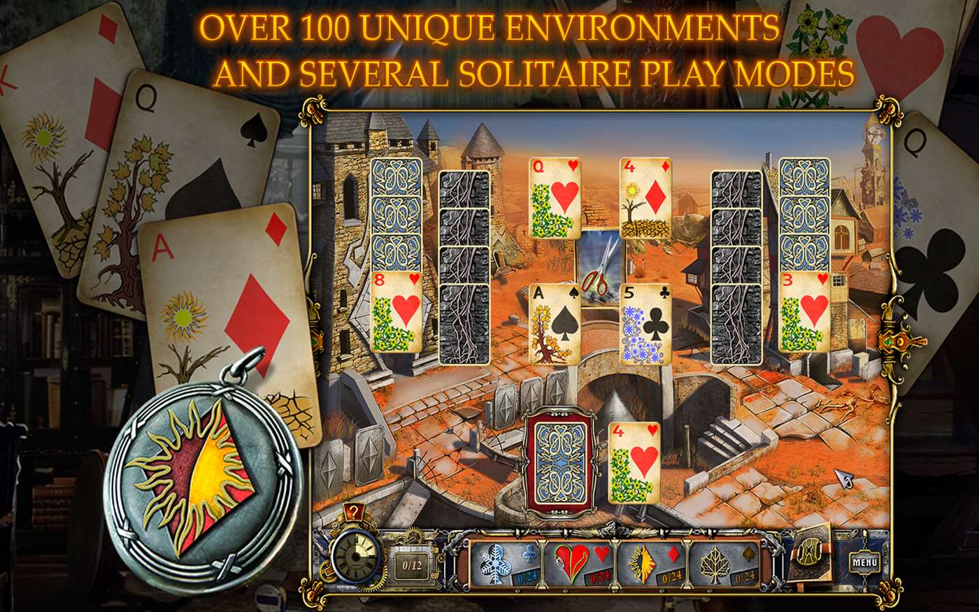 Solitaire Mystery: Four Seasons screenshot