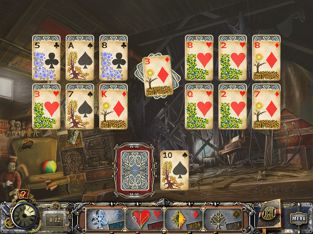 Solitaire Mystery: Four Seasons screenshot