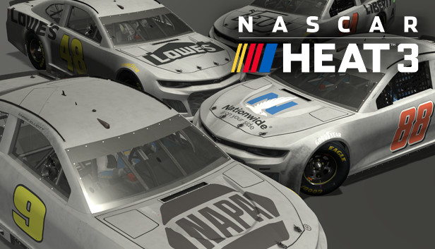 NASCAR Heat 3 - Hendrick Motorsports Test Scheme Pack screenshot
