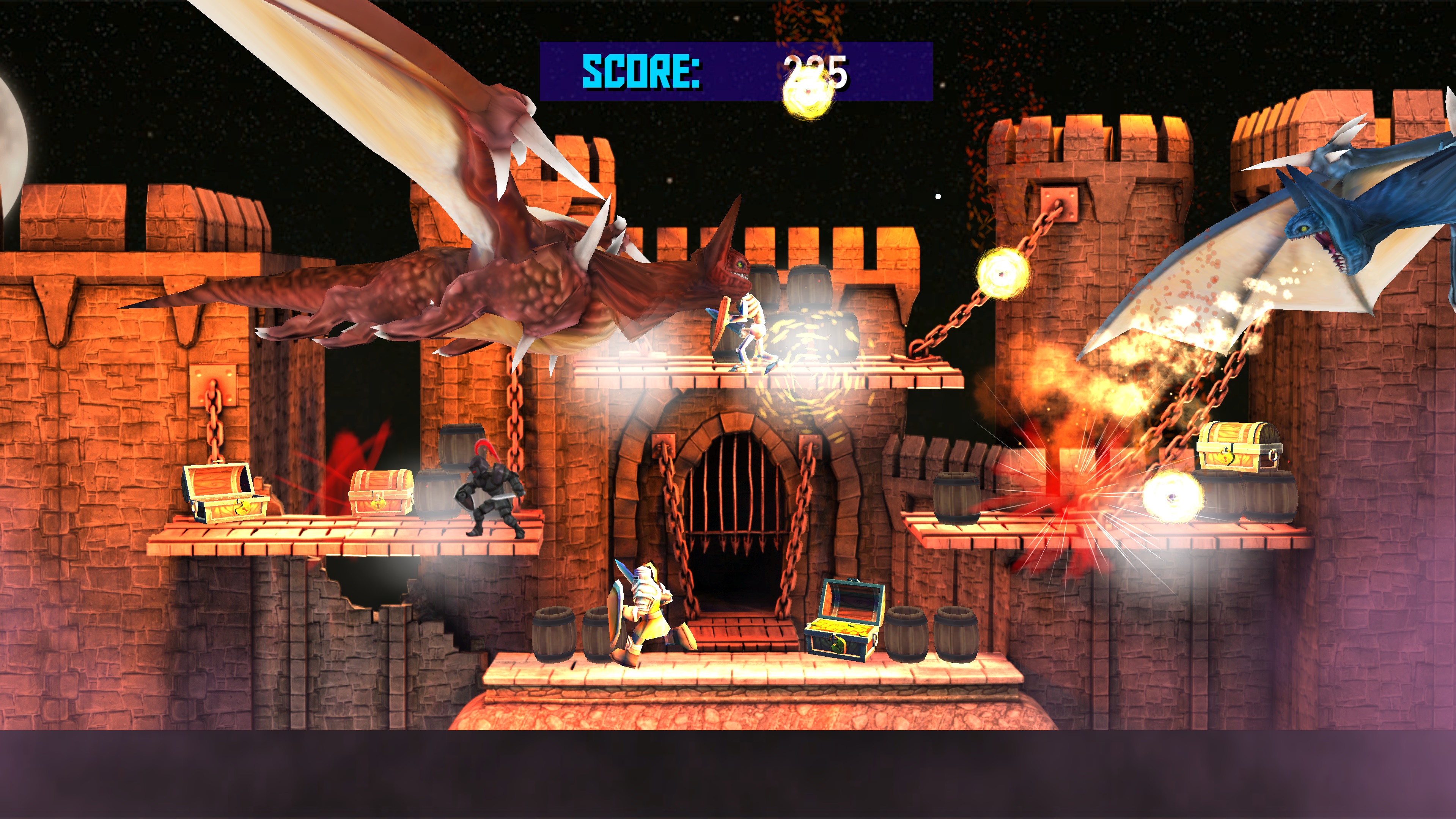 Escape From The Dragons screenshot