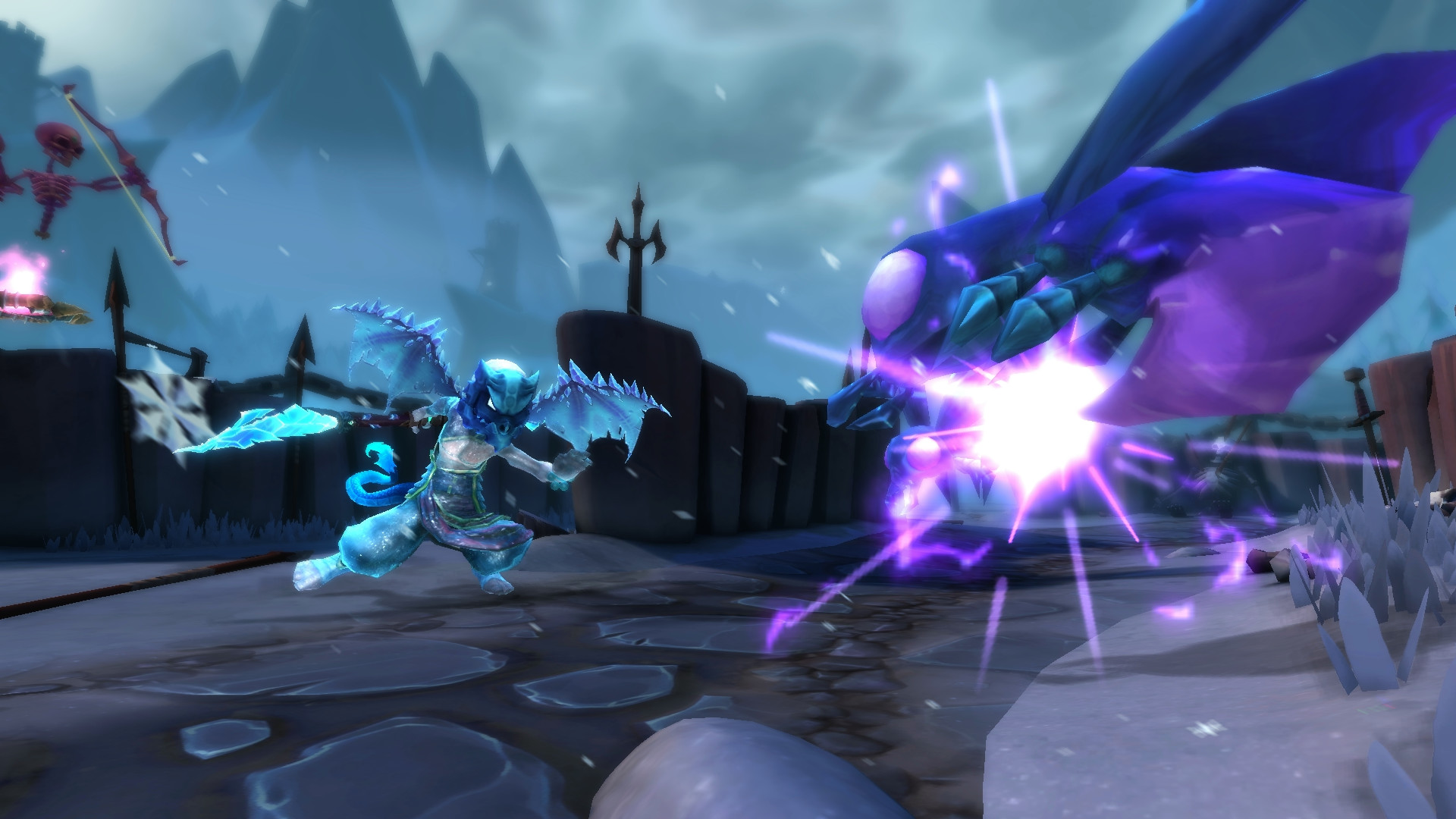 Dungeon Defenders II - Frosty Etherian Gem Mine screenshot