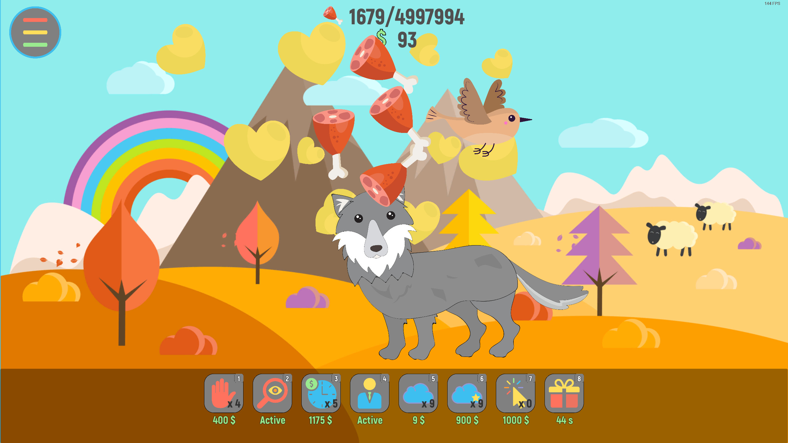Feed the Pets Autumn pack of animal screenshot