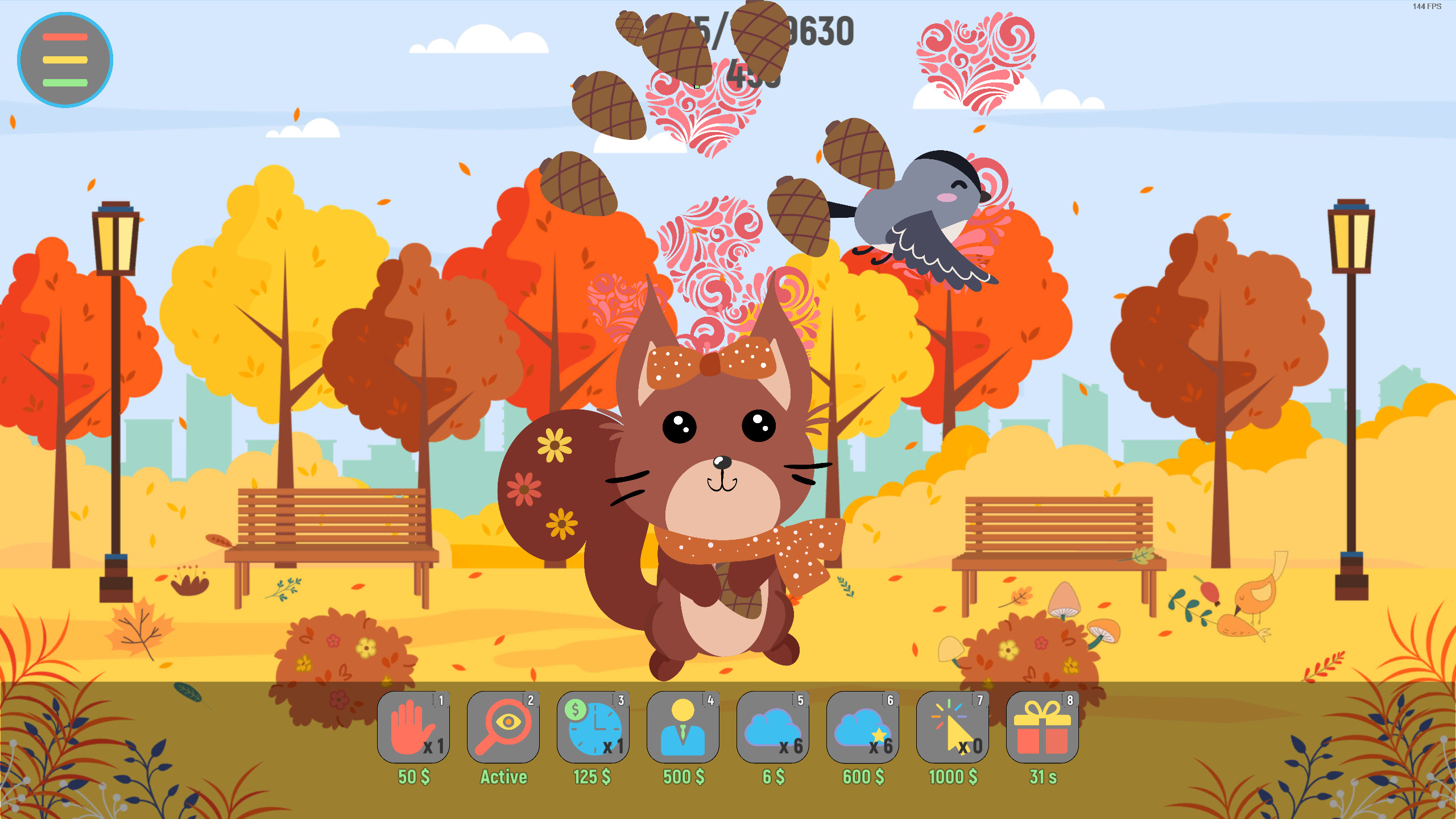 Feed the Pets Autumn pack of animal screenshot