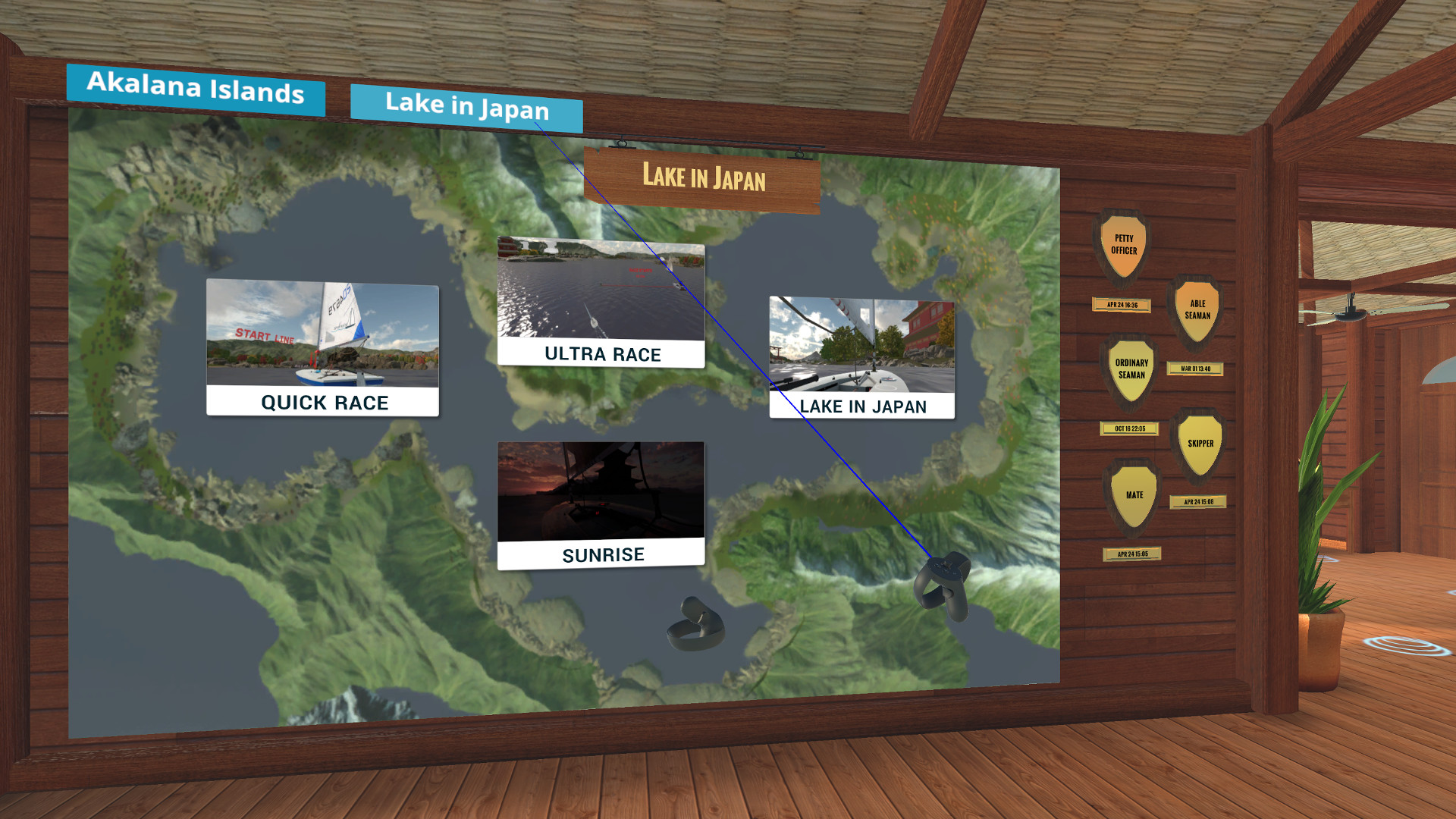 VR Regatta - Lake in Japan screenshot