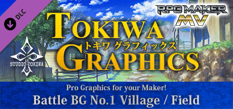 RPG Maker MV - TOKIWA GRAPHICS Battle BG No.1 Village/Field