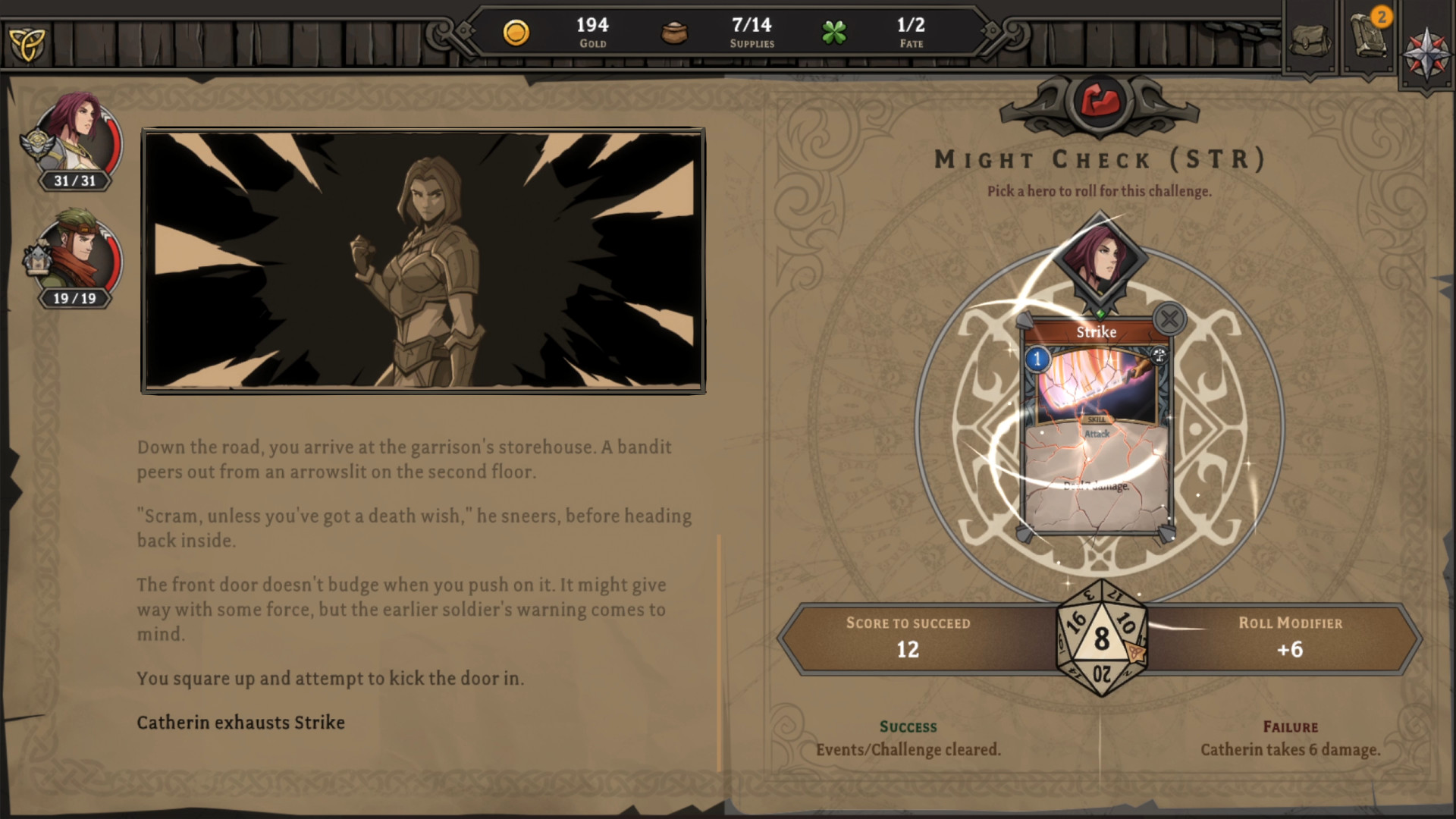 Gordian Quest screenshot