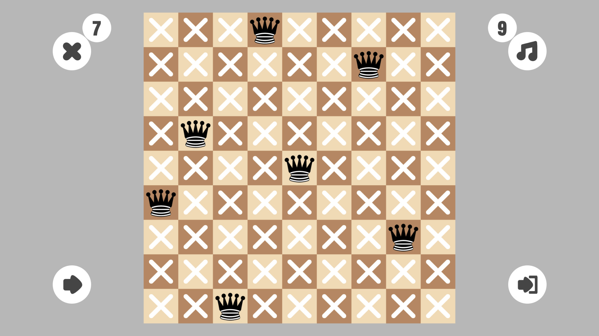 8 Queens screenshot