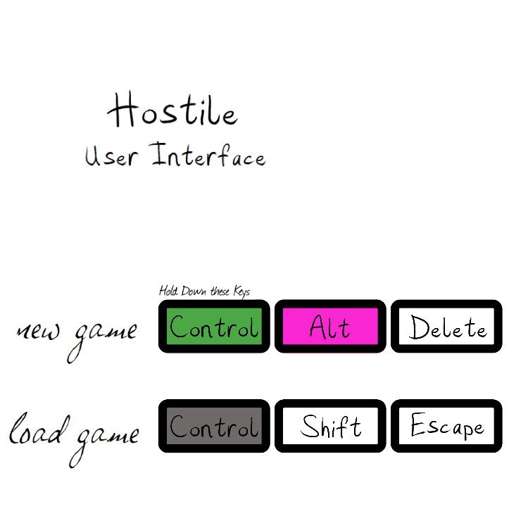 Hostile User Interface screenshot