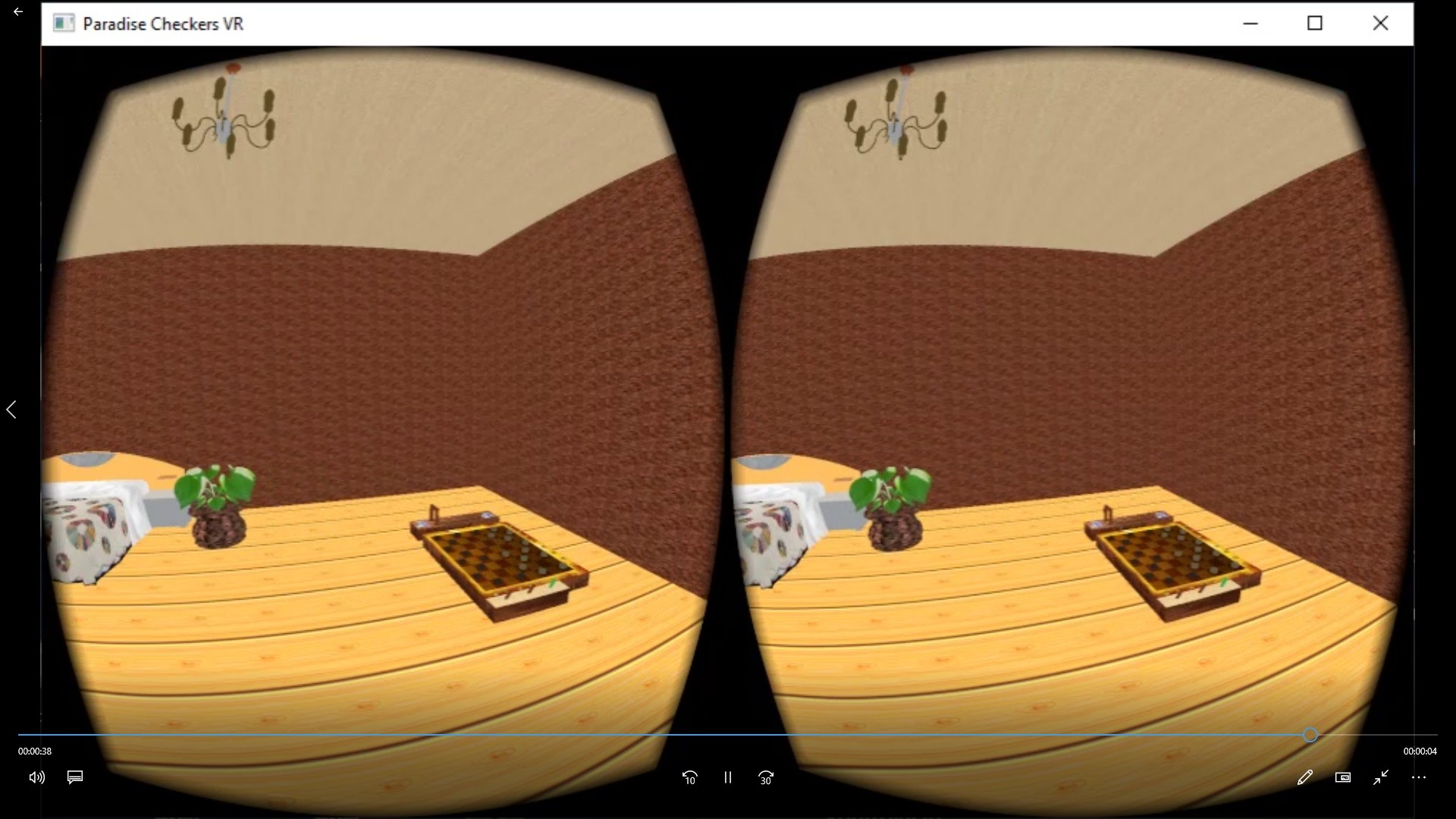 Paradise Checkers VR screenshot