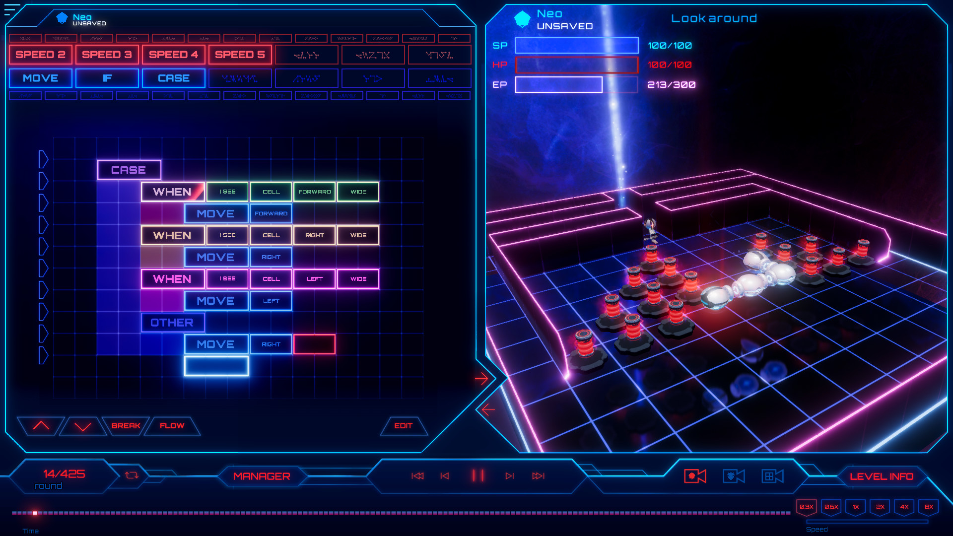 RoboSnakes: Core Wars Legacy screenshot