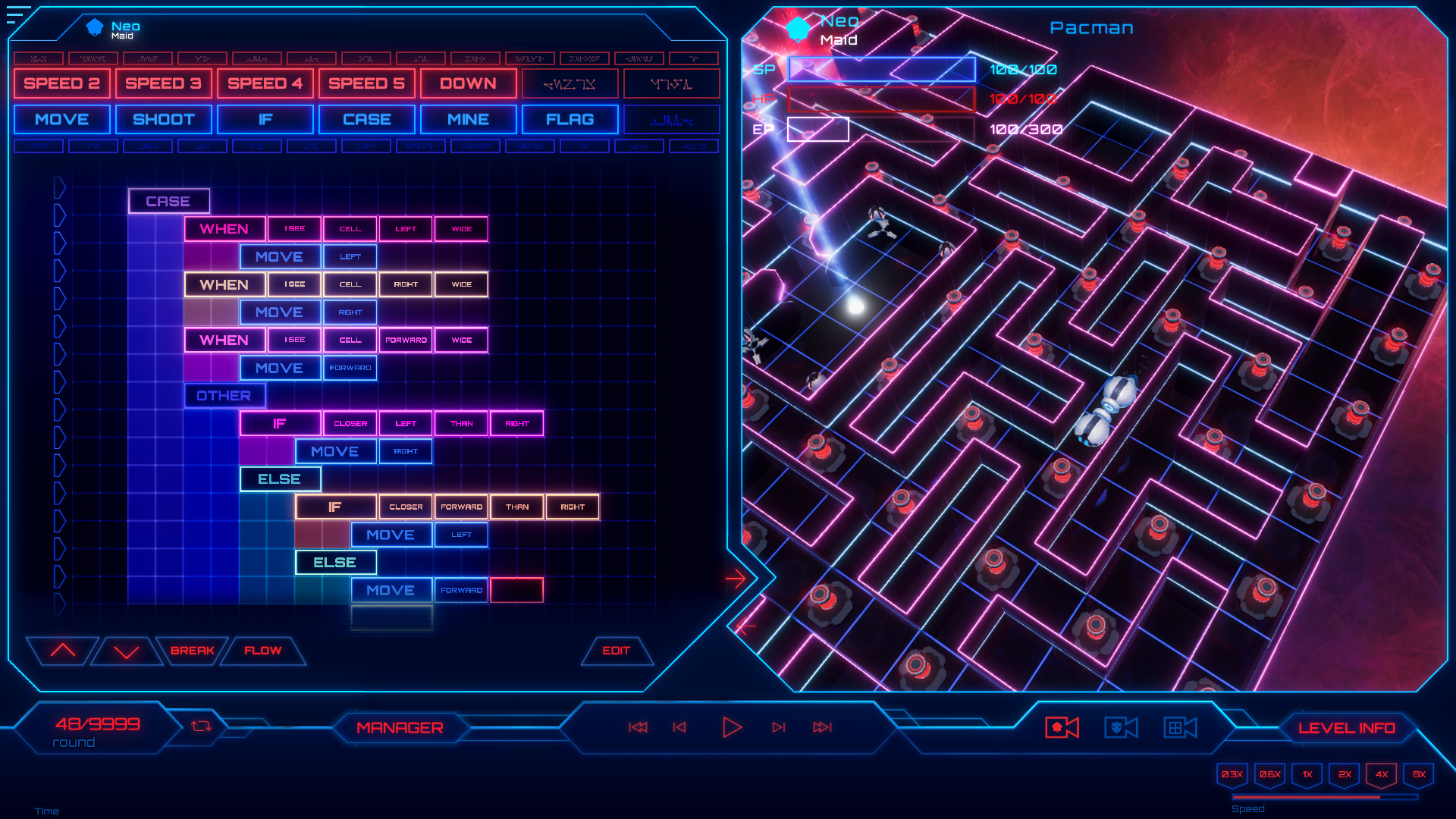 RoboSnakes: Core Wars Legacy screenshot
