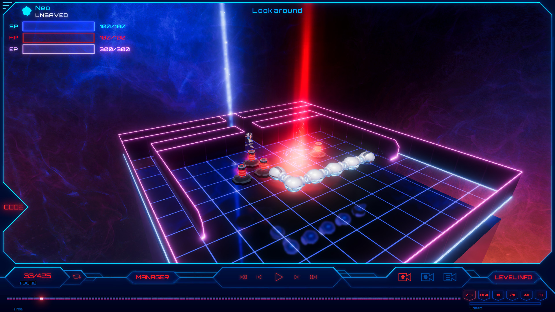 RoboSnakes: Core Wars Legacy screenshot