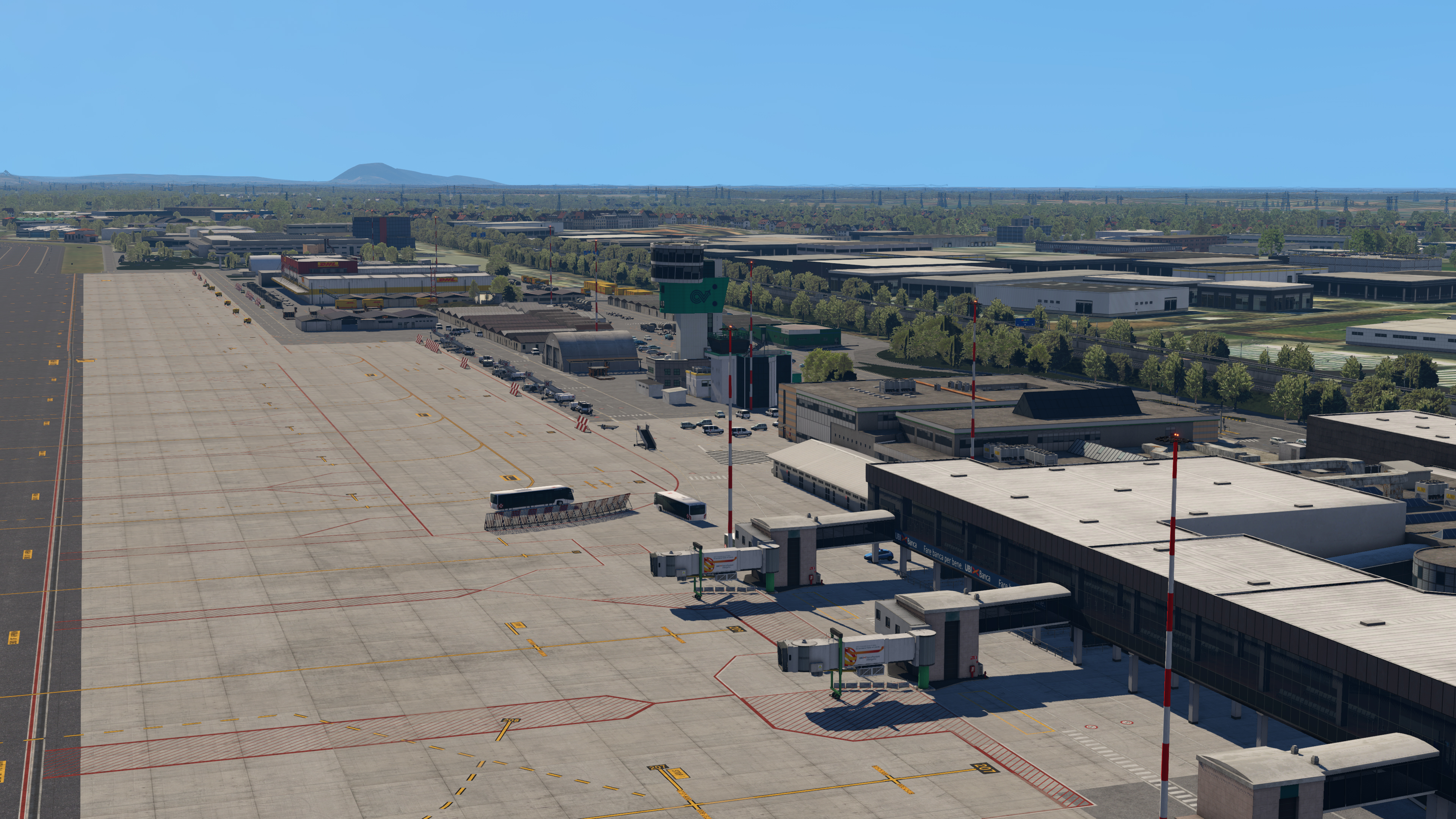 X-Plane 11 - Add-on: Aerosoft - Airport Bergamo screenshot