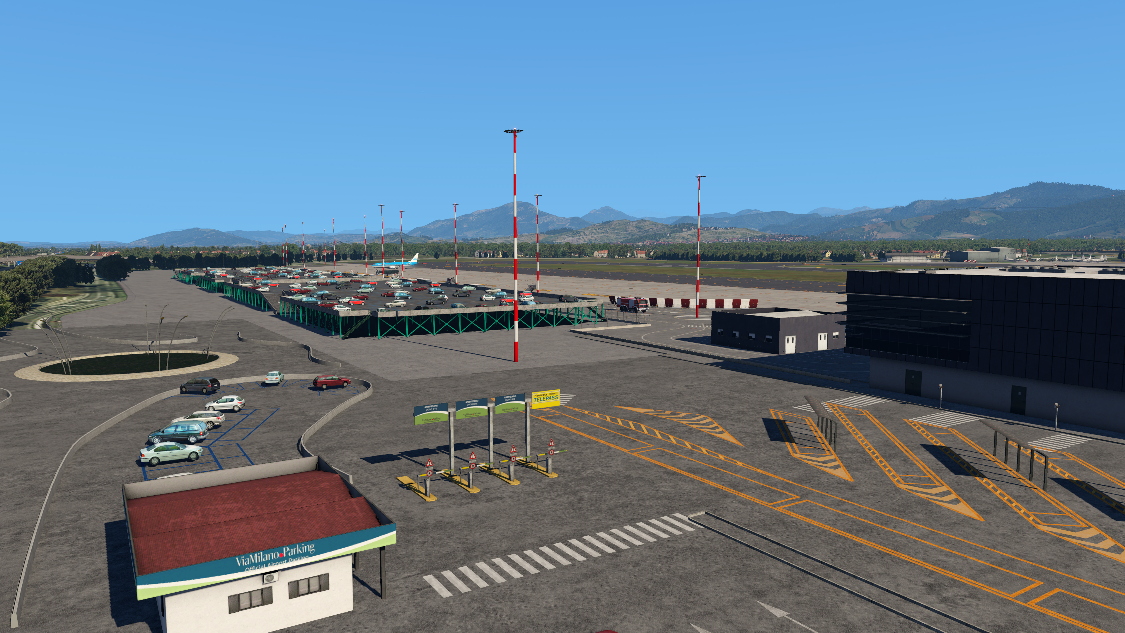 X-Plane 11 - Add-on: Aerosoft - Airport Bergamo screenshot