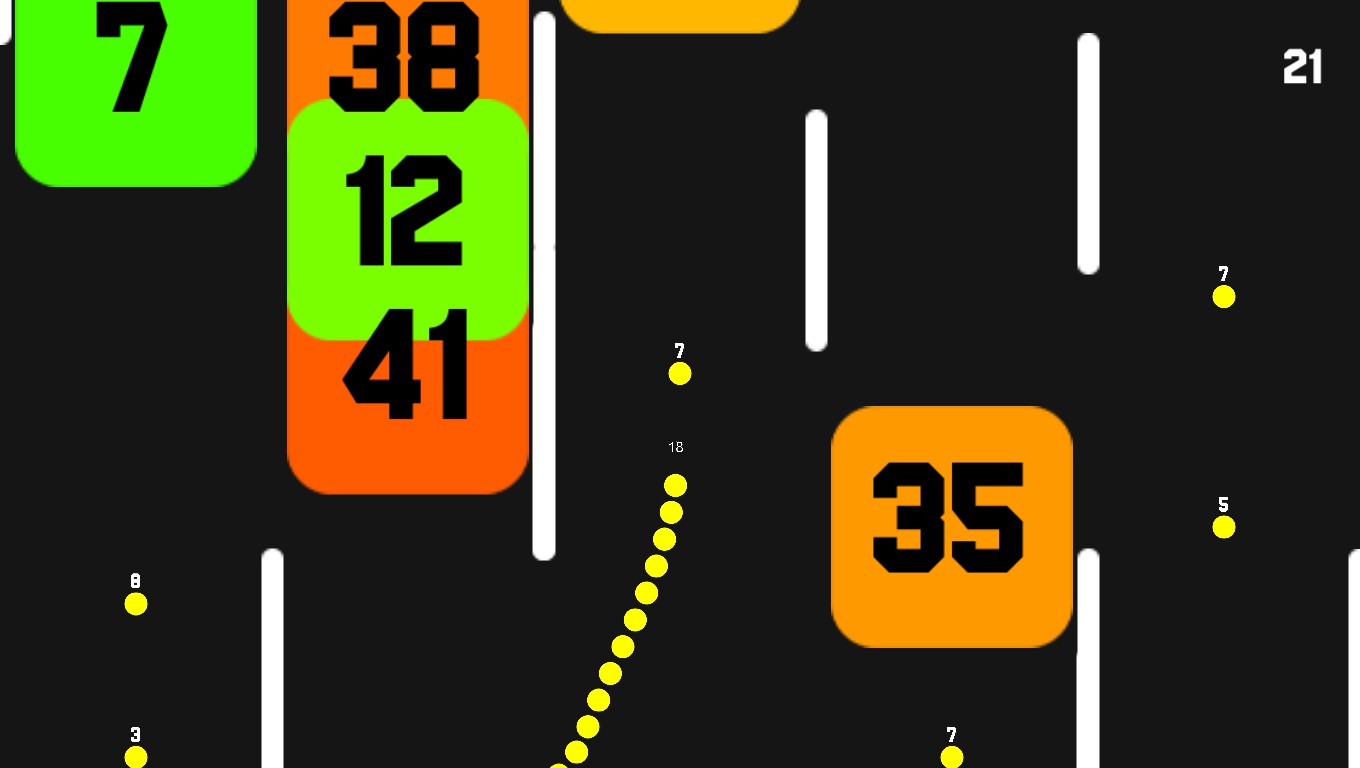 Snake VS Block Numbers screenshot
